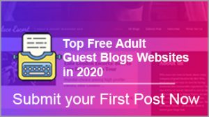 free escort guest blogs websites list